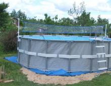 Tecnología de bricolaje para construir una piscina a partir de palets.