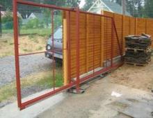 How to make sliding gates - expert advice